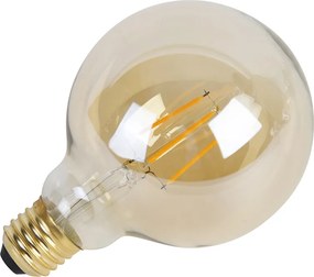 Zestaw 5 żarówek LED E27 z 3-stopniowym ściemnianiem G95 Goldline 5W 530lm 2200K