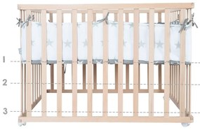 Naturalny kojec dla dzieci 100x100 cm – Roba