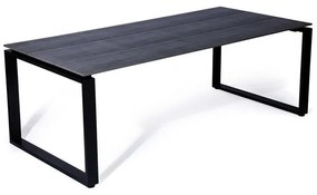 Szary stół ogrodowy Bonami Selection Strong, 210 x 100 cm