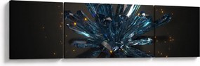 Obraz kryształu (170x50 cm)