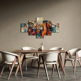 Obraz - Instrumenty muzyczne (125x70 cm)
