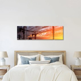 Obraz - Plac budowy (170x50 cm)