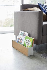 Biało-naturalny metalowy organizer na artykuły papiernicze Rin – YAMAZAKI