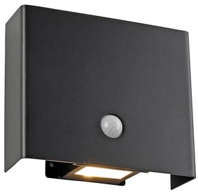 JUST LIGHT. 19471-18 - LED lampa zewn. z czujnikiem 2xLED/1,25W/3,7V 4400mAh IP4