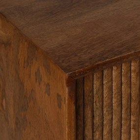 Brązowa komoda z litego drewna mango 160x78x40 cm Sagara – Ixia