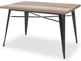 Prostokątny stół kawiarniany loft dąb sonoma L9-R61
