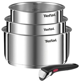 Tefal - Zestaw naczyń kuchennych 4 szt. INGENIO EMOTION stal nierdzewna