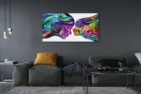 Duży obraz na płótnie Ludzie i Mazy