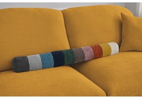 Żółta rozkładana sofa 235 cm Cezanne – Bobochic Paris