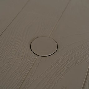 Stół Ogrodowy Prostokątny FARGO Brązowy Technorattan