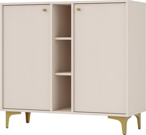 Komoda TORINO 100 cm do Salonu Sypialni Odcienie beżu