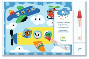 Magiczne kolorowanki wodne Djeco Zwierzątka