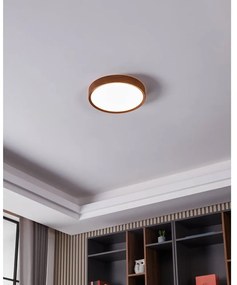 Brązowa lampa sufitowa LED MUSURITA – EGLO