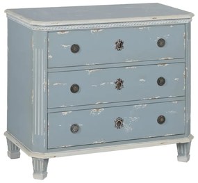 Jasnoniebieska komoda 92x81x46 cm Elmsbury – Ixia