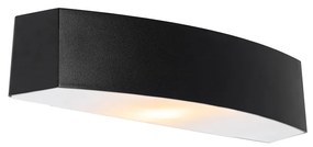 Zewnetrzna Nowoczesna lampa ścienna zewnętrzna czarna IP44 - Bojan Nowoczesny Oswietlenie zewnetrzne
