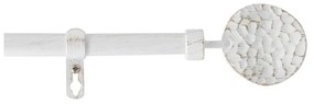 Metalowy regulowany karnisz 120 - 210 cm Bullette – douceur d'intérieur