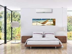 Obraz - Relaks na plaży (170x50 cm)