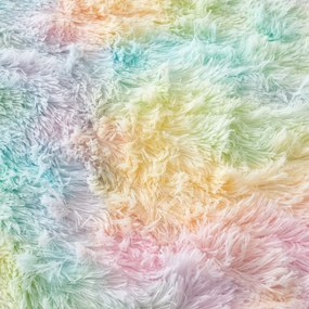 Pościel dziecięca dwuosobowa z mikropluszu 200x200 cm Rainbow Cuddly – Catherine Lansfield