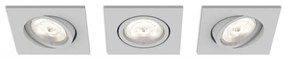 Philips 50123/87/P0 - PACK 3x LED Ściemniane światło CASEMENT LED/4,5W/230V