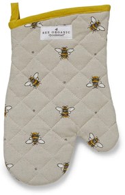 Beżowo-żółta bawełniana rękawica kuchenna Cooksmart ® Bumble Bees