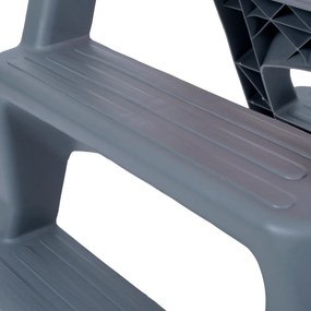 4Home Dwustronne schodki plastikowe Dual, 3 stopnie