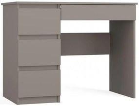 Biurko komputerowe z szufladami glina - Agoni 2X