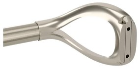 Regulowany karnisz ze stali nierdzewnej 107 - 305 cm Loop – Umbra