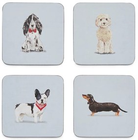 Zestaw 4 podkładek Cooksmart ® Curious Dogs
