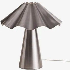 Lampa Stołowa ↑40 Cm Z Żelaza Veyora Chrome - Sklum