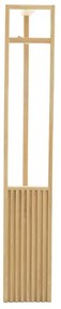 Zestaw do przedpokoju z litego drewna mango w naturalnym kolorze 85x180x30 cm Gaios – Light &amp; Living