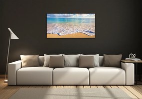 Foto obraz szkło hartowane Hawajska plaża
