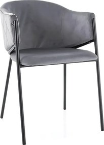 Stół okrągły AGIS 90x90 czarny