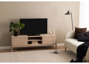 Szafka pod TV w dekorze dębu 160x50 cm Linley – Actona