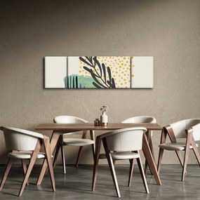 Obraz - Arkusze abstrakcyjne N⁰3 (170x50 cm)