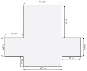 Żółty ochronny pokrowiec na sofę 2-osobowy Lounge – douceur d'intérieur