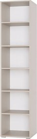 Wysoki regał słupek 30 cm kaszmir D7-W77