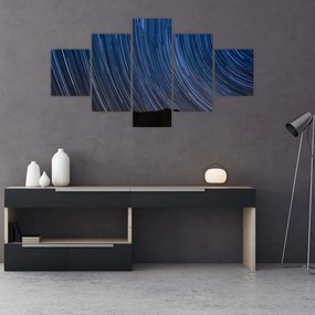 Obraz nocnych gwiazd i nieba (125x70 cm)