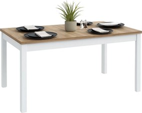 Stół do jadalni rozkładany 160-207 cm Lewisville 7029 Secret Grey/dąb Valencia