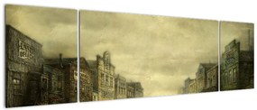 Obraz westernowego miasteczka (170x50 cm)