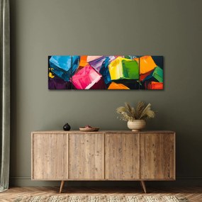 Obraz - Kolorowe kostki (170x50 cm)