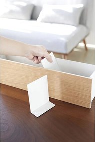 Biało-naturalny metalowy organizer na artykuły papiernicze Rin – YAMAZAKI