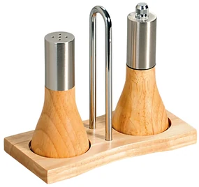Kesper 13860 Młynek do pieprzu i solniczka, 13 cm