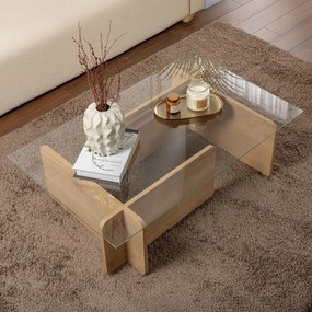Stolik kawowy Flavio Honey Oak