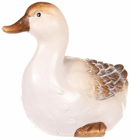 Ozdoba ogrodowa Kaczka, 17 x 10 x 17 cm, ceramika