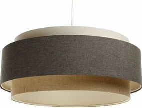 Lampa wisząca ERUTAN DUDU kremowa/szara/beżowa