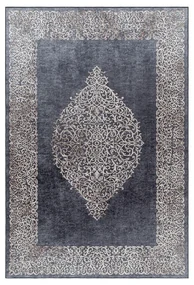 Antracytowy dywan odpowiedni do prania 80x150 cm Fiesta – Ayyildiz Carpets
