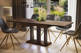 Stół Appia Black 210 rozkładany od 130 do 210 cm