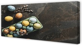 Fotoobraz na płótnie Jajka i Bazie