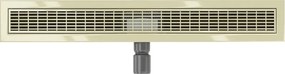 Mexen Flat M33 odpływ liniowy 70 cm, złoty - 1533070-15