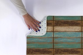 Dywanik łazienkowy Dywanik łazienkowy Drewno wzór